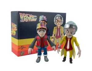 Marty and Doc Vinyl Art Toy Set by 3DRetro x Touma