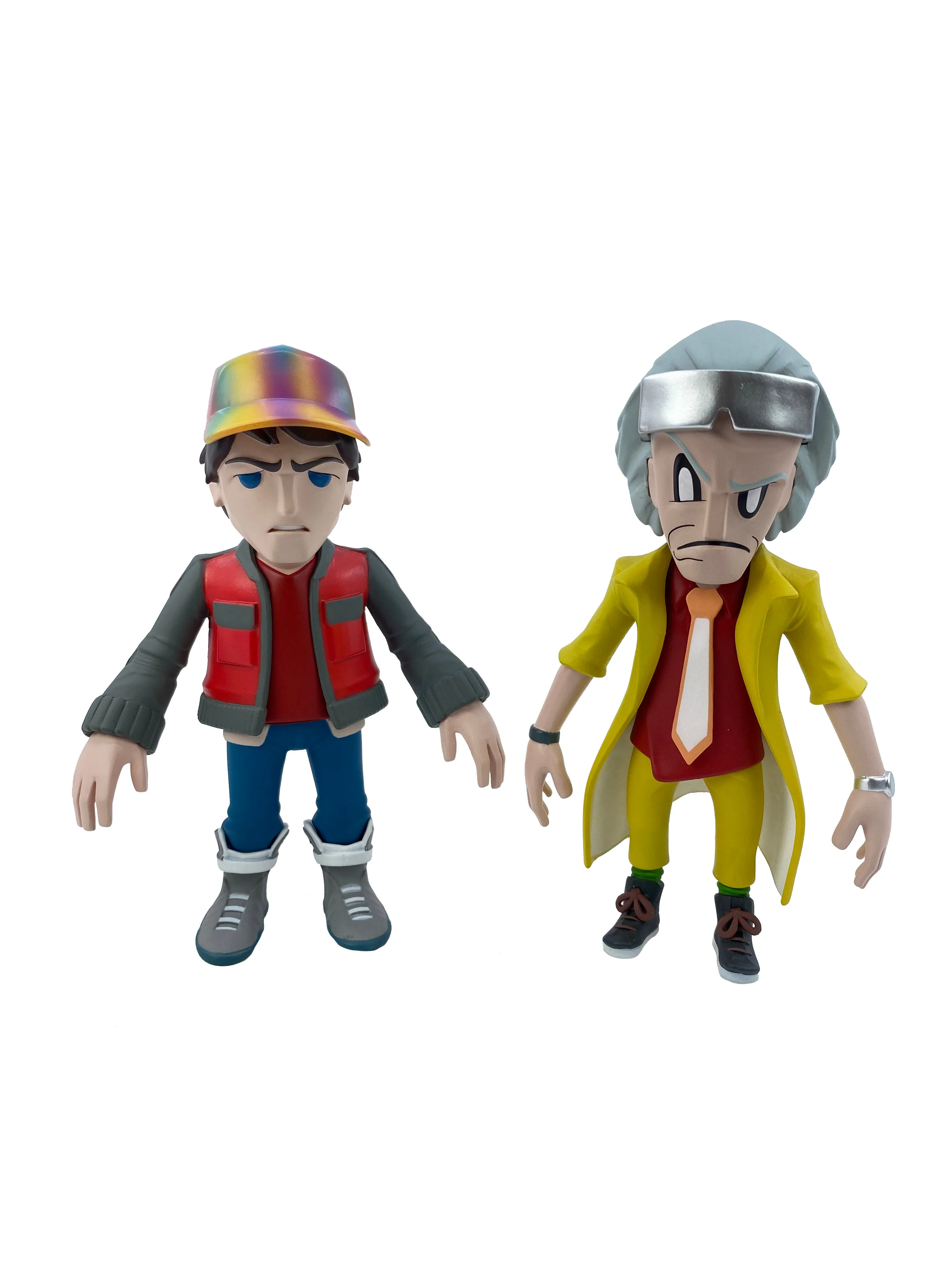 Marty and Doc Vinyl Art Toy Set by 3DRetro x Touma