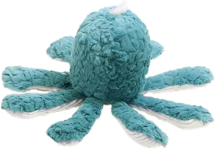 Mary Meyer Putty Stuffed Animal Soft Toy, 14-Inches, Slate Blue Octopus
