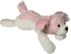 Mary Meyer Stuffed Animal Cozy Toes Soft Toy, 17-Inches, Pinky Puppy