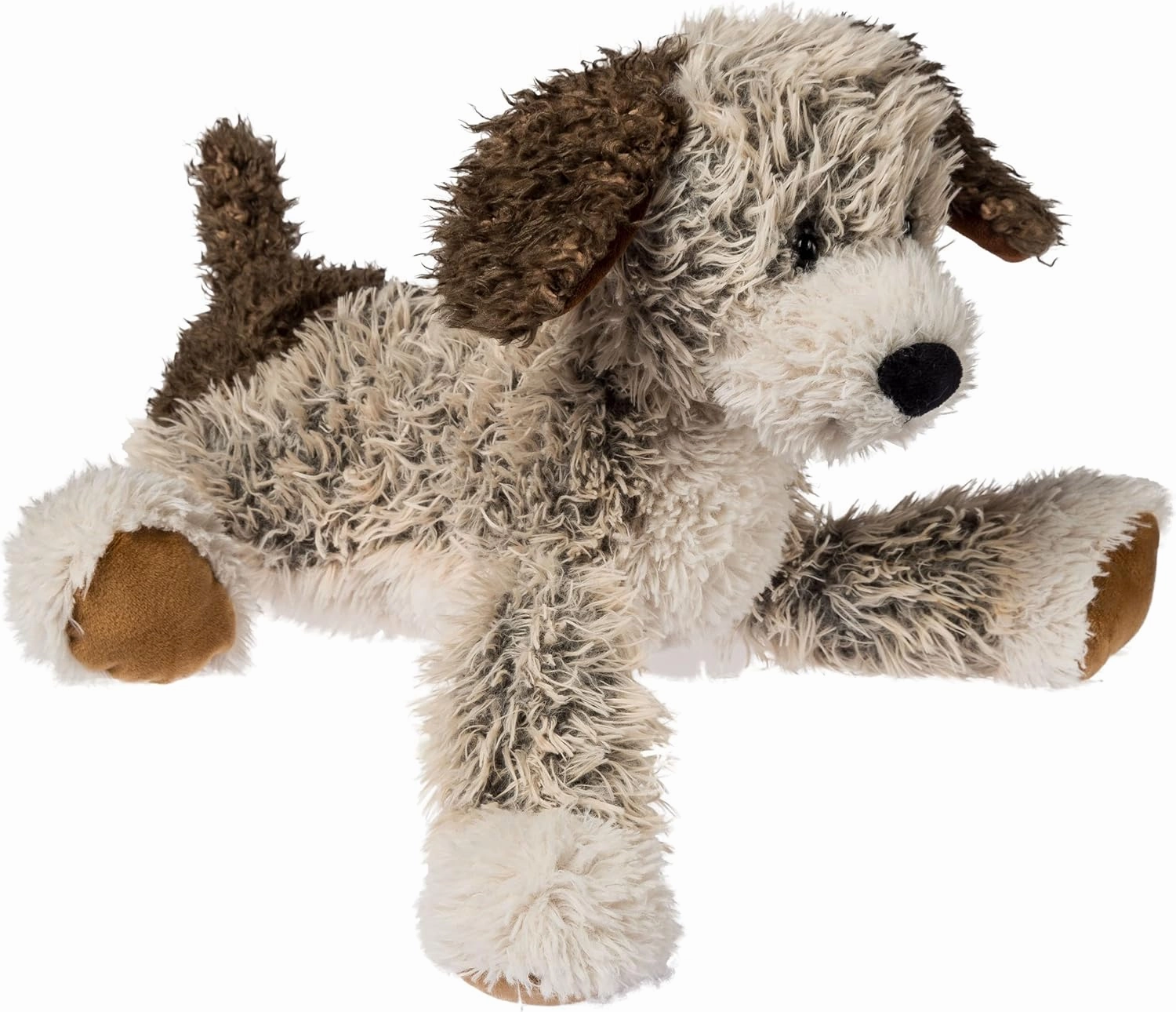 Mary Meyer FabFuzz Stuffed Animal Soft Toy, 18-Inches, Large Scruffy Puppy