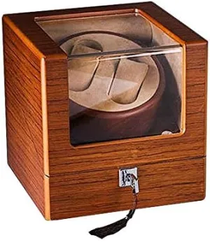 Mechanical Watch Shaker Automatic Watch Winder Box Mechanical Watches Storage Display Case Quiet Motor 5 Rotation Modes with Lock Efficency