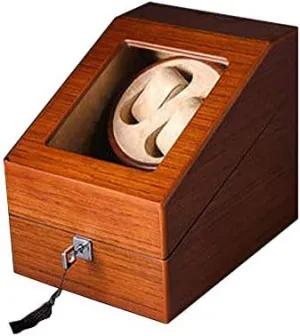 Mechanical Watch Shaker Automatic Watch Winder Box Mechanical Watches Storage Display Case Quiet Motor 5 Rotation Modes with Lock Efficency