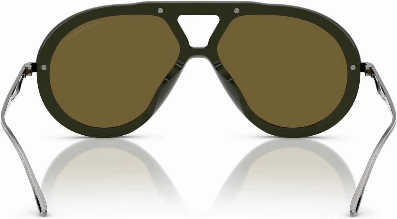 Men's Ea4242u Universal Fit Aviator Sunglasses
