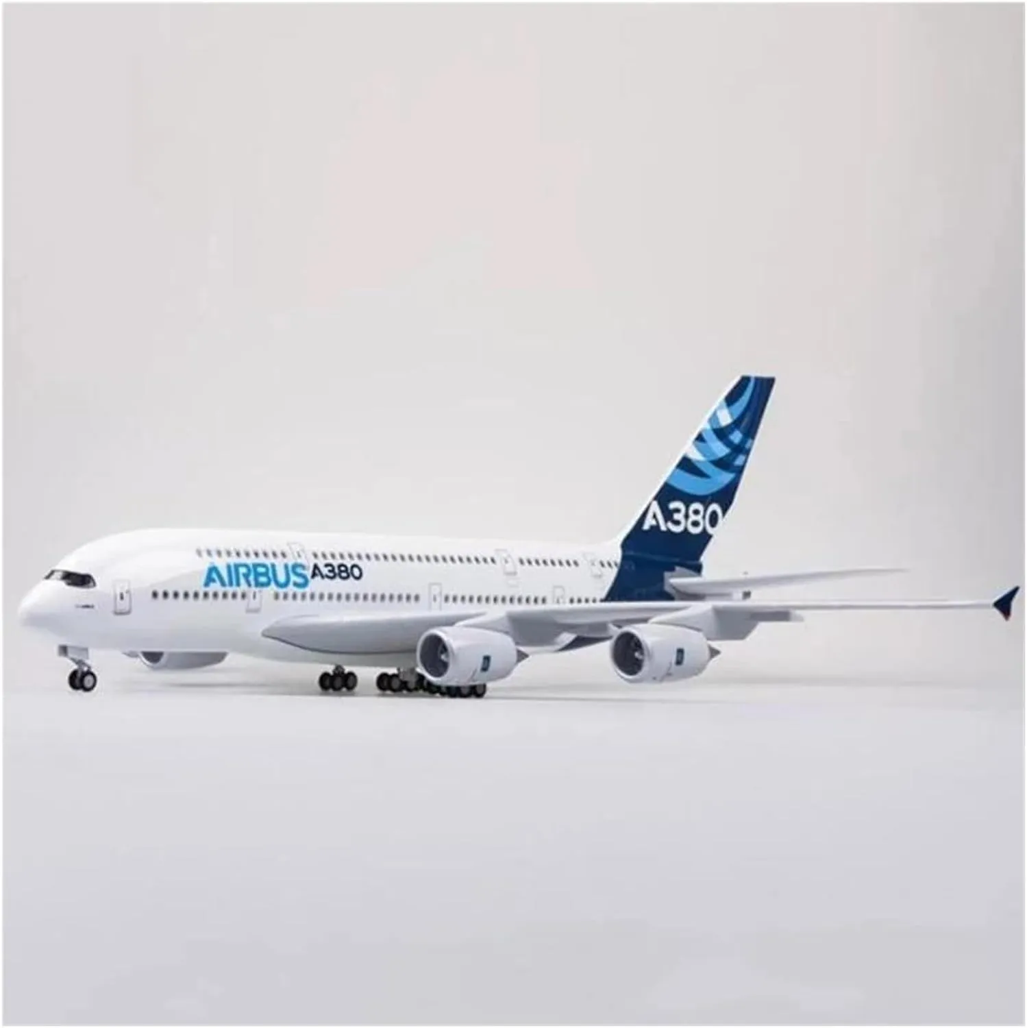 Metal Aircraft Model 1:160 Scale for Airbus A380 Aircraft Model Die-Casting Machine Souvenir Decor Collected Aviation Enthusiasts(No Light)
