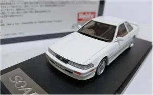 Metal Die Cast Toy Cars 1/43 for Mark43 Toyota Soarer 2.0GT TwinTurbo GZ20 Resin Coupe Model Car Coupe for Scene Decoration for Home Or Office Décor(White)