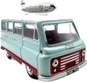 Metal Die Cast Toy Cars 1:43 for Morris J2 Van Bus Toys Cars Model Classics Adult Souvenir Collectible Static Display for Home Or Office Décor