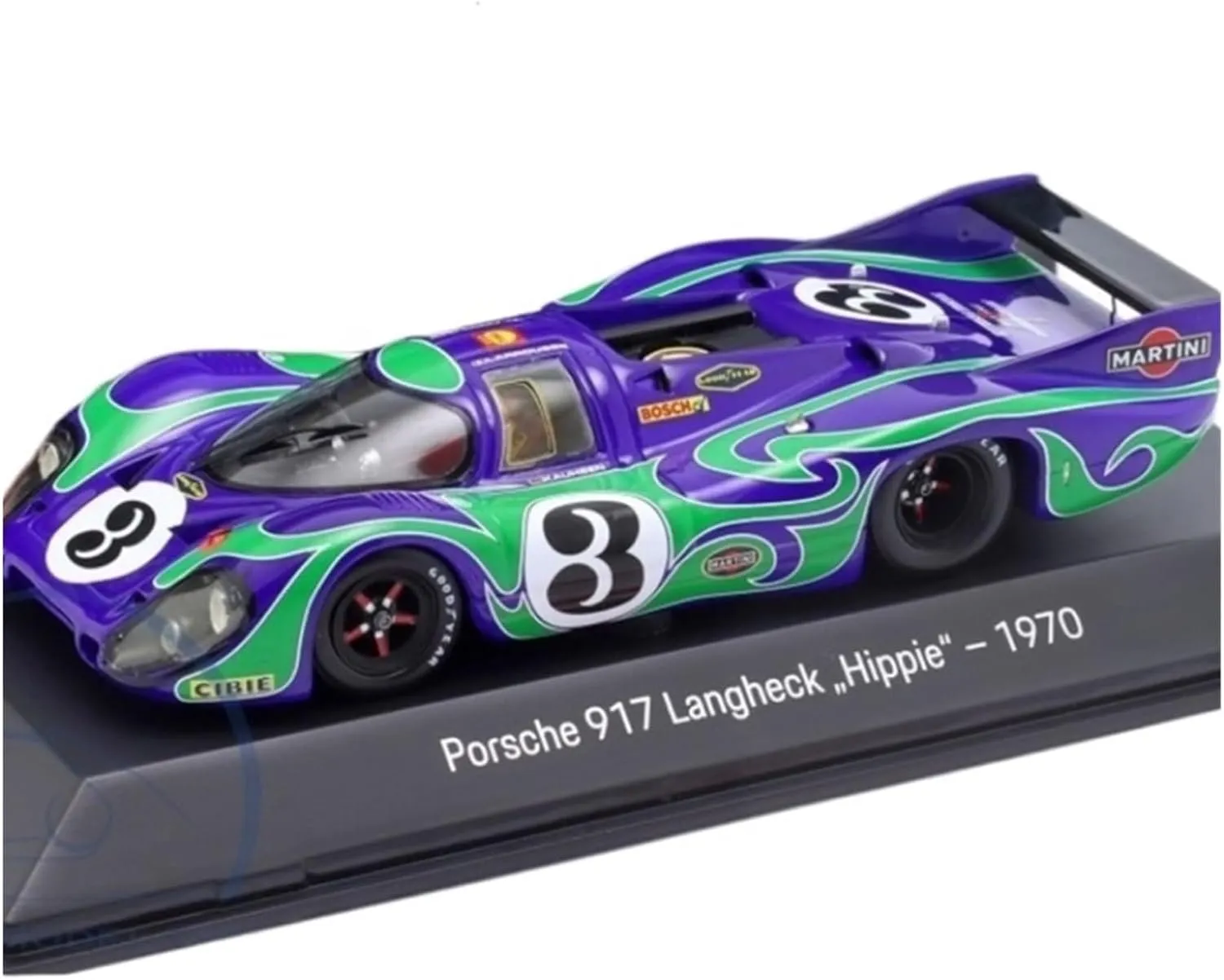 Metal Toy Vehicle 1:43 for Porsche Original Spark 917 LH Lemans 1970 Alloy Racing Car Model Adult Collection Ornaments Scale Vehicles