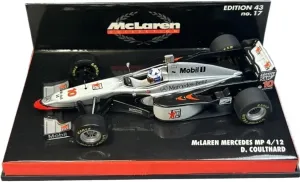 Metal Toy Vehicle 1:43 MP4/12 McLaren Racing Team F1 Formula 1 Race Alloy Racing Car Model Adult Collection Ornament Scale Vehicles