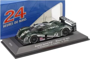 Metal Toy Vehicle Alloy Car Model for Bentley Speed 8#7 Rally 24h Lemans 2003 Metal Vehicle Toy Collectible Ornament 1/43 Scale Vehicles