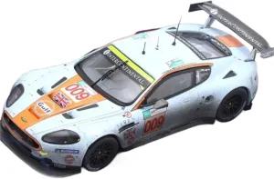 Metal Toy Vehicle Alloy Rally Car Model for Martin DBR9#00 24h Lemans 2008 Winning Metal Vehicle Toy Collection 1/43 Scale Vehicles