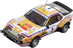 Metal Toy Vehicle Alloy Rally Car Model for Porsche 924 Carrera GTS1981 Metal Vehicle Toy Collection Ornament 1/43 Scale Vehicles