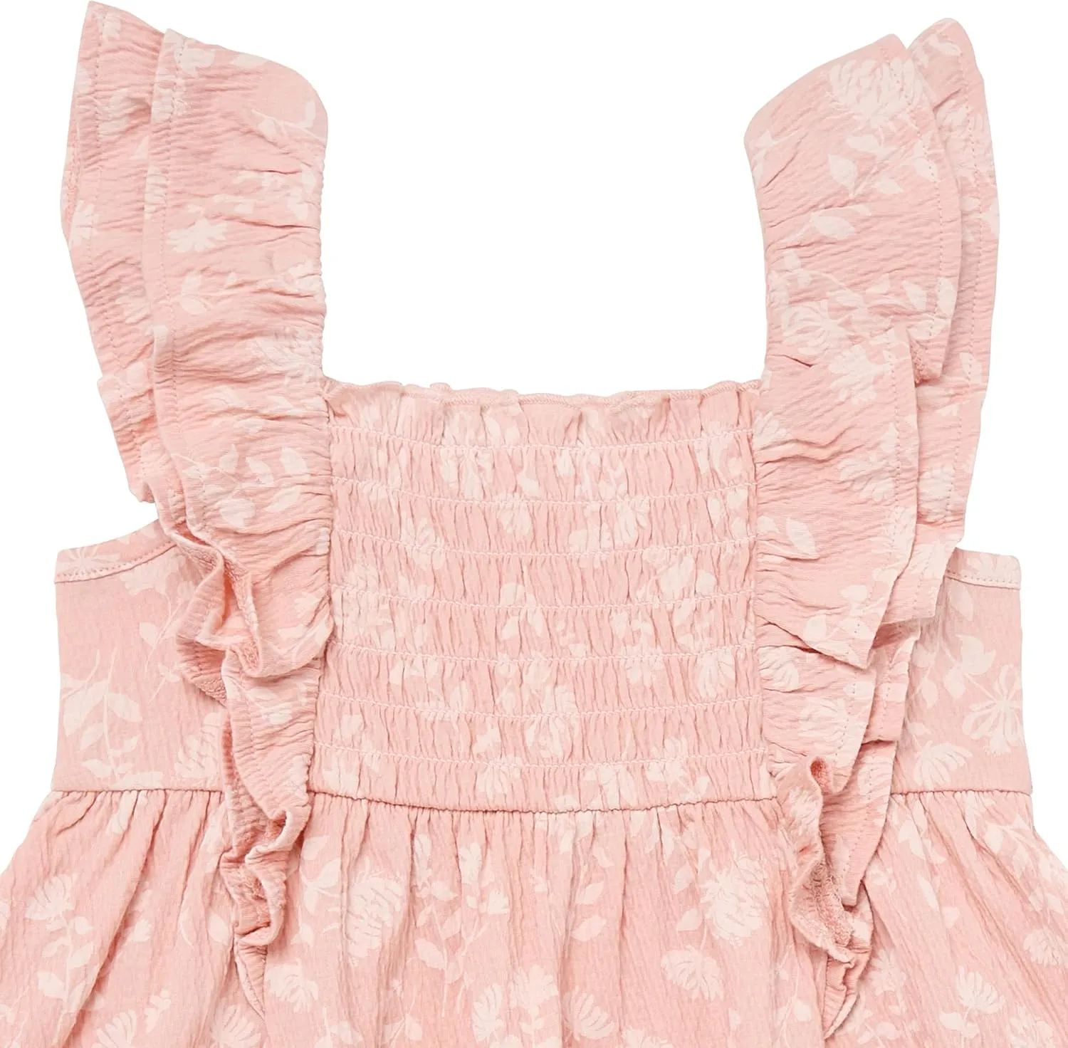 Modern Moments by Gerber Baby Girls' Smocked Ruffle Dress