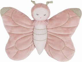 MON AMI Bettina The Butterfly Stuffed Animal – 16” Pink, Plush Bug Toy for Kids, Plush Animals for Birthday Nursery Décor