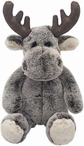 Mon Ami Marley The Moose Stuffed Animal – 12”, Cuddly & Soft Wild Moose Plush Toy for Kids, Realistic Stuffed Animal Gifts for Kids