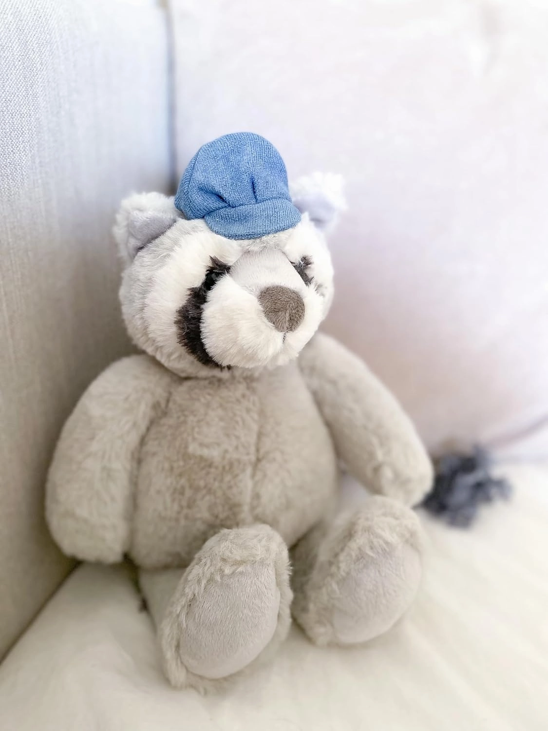 MON AMI Rupert The Raccoon Stuffed Animal Plush – 13”, Soft & Cuddly, Use as Toy/Nursery Room Décor, Wild Animals, Great Gift for Kids of All Ages