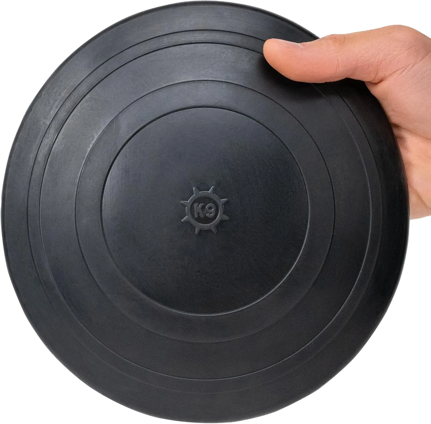 Monster K9 Aero Disc – Durable Dog Disc Toy for Aggressive Chewers – Natural Rubber – 8.25” – Made in USA