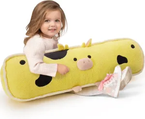 MorisMos 39.3In Long Cow Body Pillow, Giant Cow Plush Pillow Toys Soft Cow Stuffed Animal Plush Sleeping Cuddle Pillow Gift for Girlfriend Kids