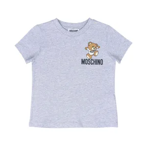 Moschino Kids Boy's Teddy Bear Logo T-Shirt