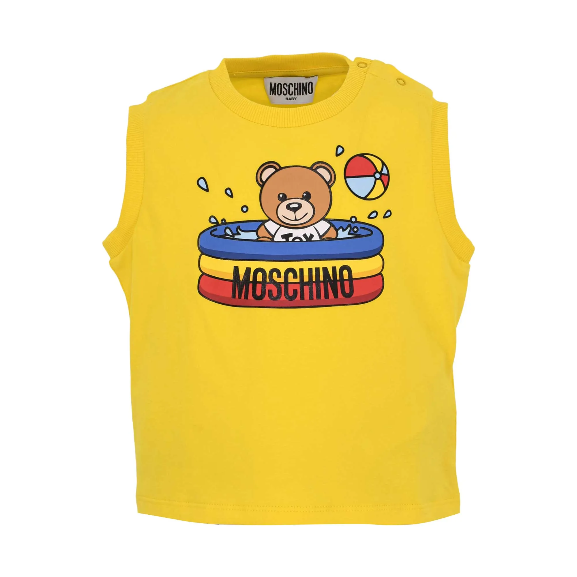 Moschino Kids Unisex Teddy Print T-Shirt and Shorts Set
