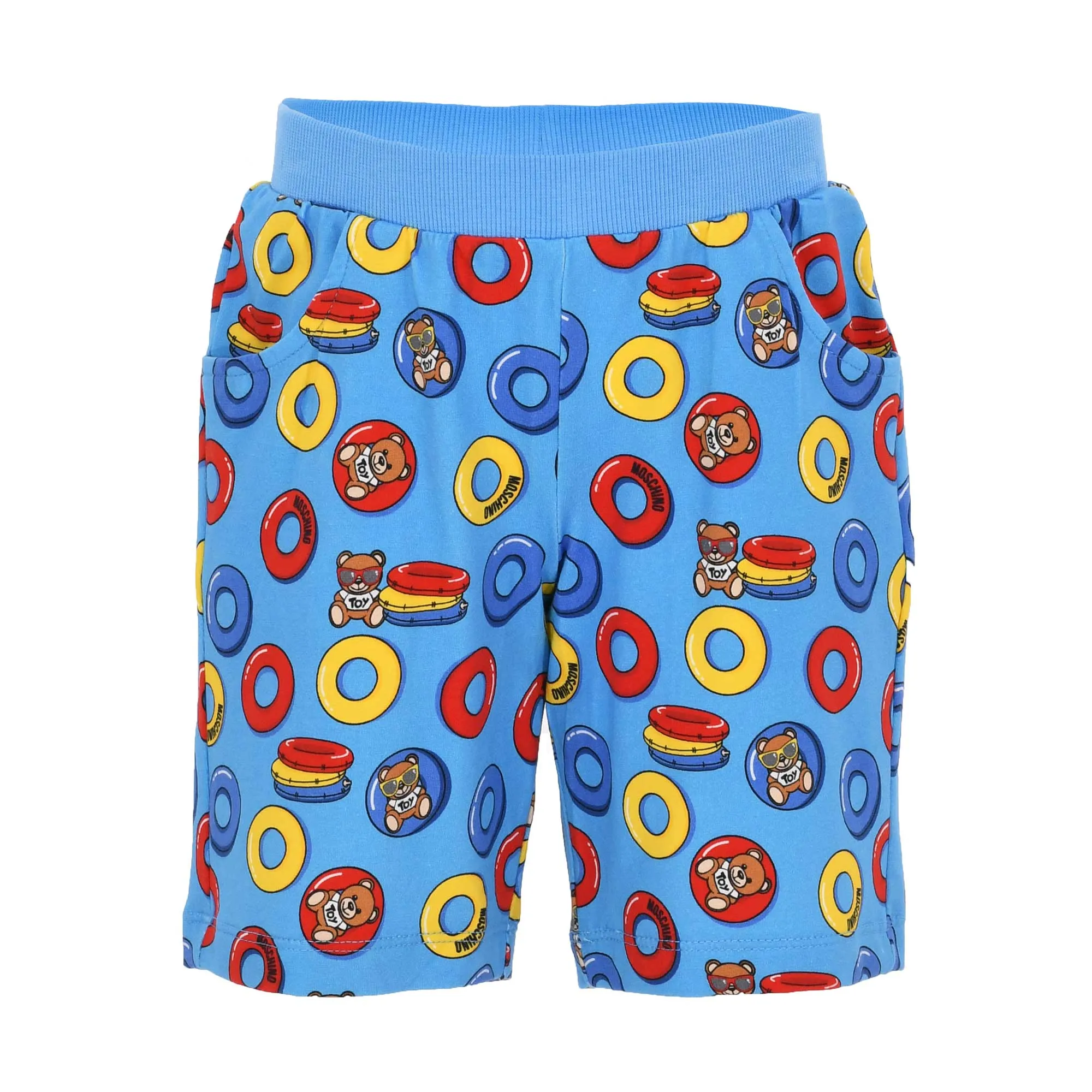 Moschino Kids Unisex Teddy Print T-Shirt and Shorts Set