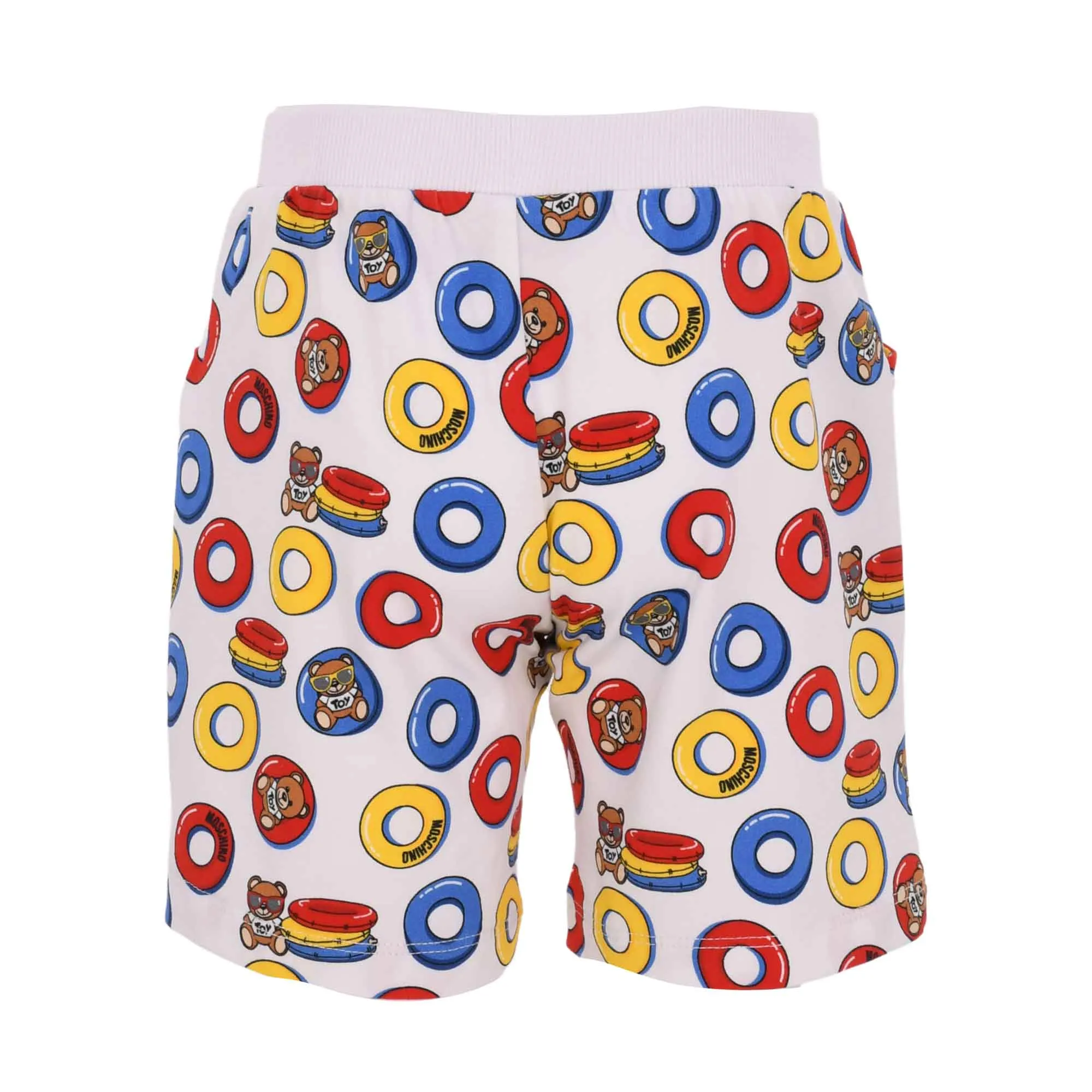 Moschino Kids Unisex Teddy Print T-Shirt and Shorts Set