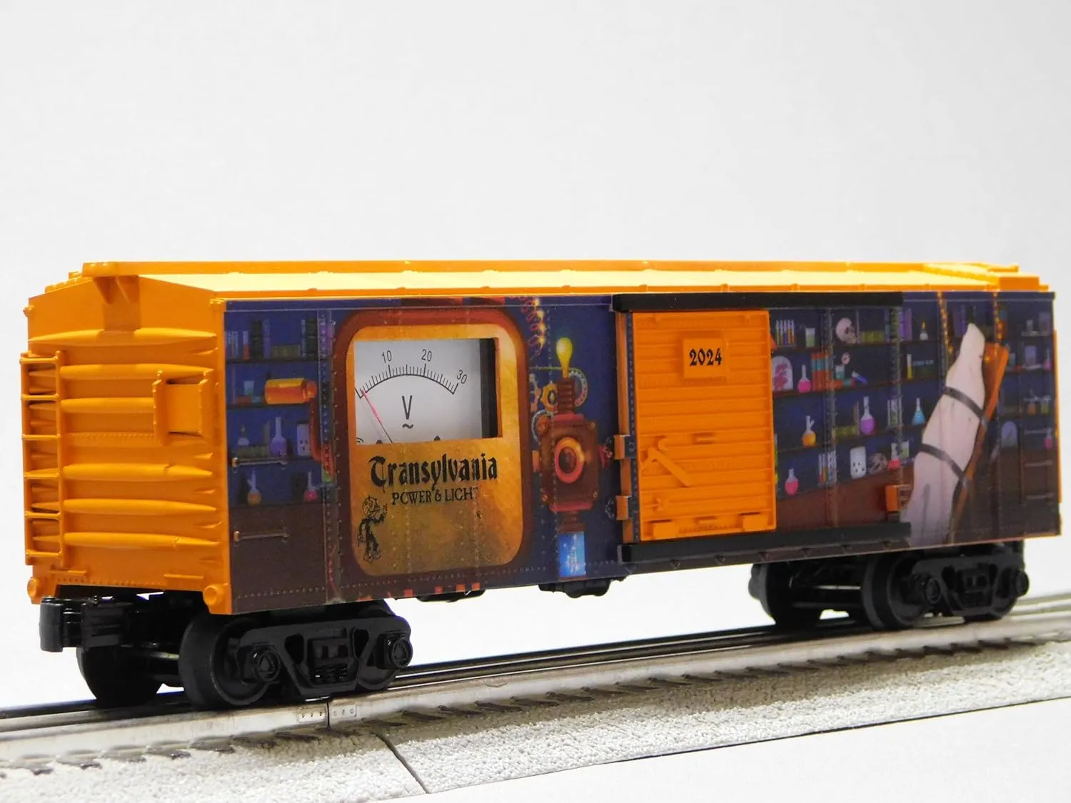 MTH RAILKING Transylvania Power & Light Power Meter BOXCAR O Gauge 30-71184