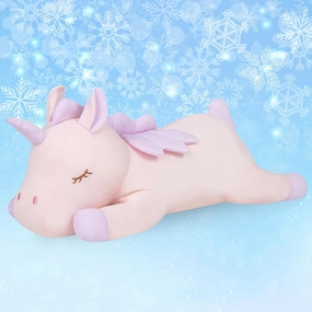 My OLi 18'' Unicorn Cooling Stuffed Animal Pillow - Coolable Soft Chill Plush Hugging Toy - Gift for Kids and Adults