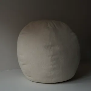 Natural Canvas Globe Cushion