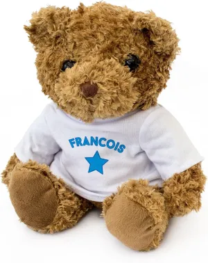 New - Francois Teddy Bear - Cute Soft Cuddly - Gift Present Xmas Birthday