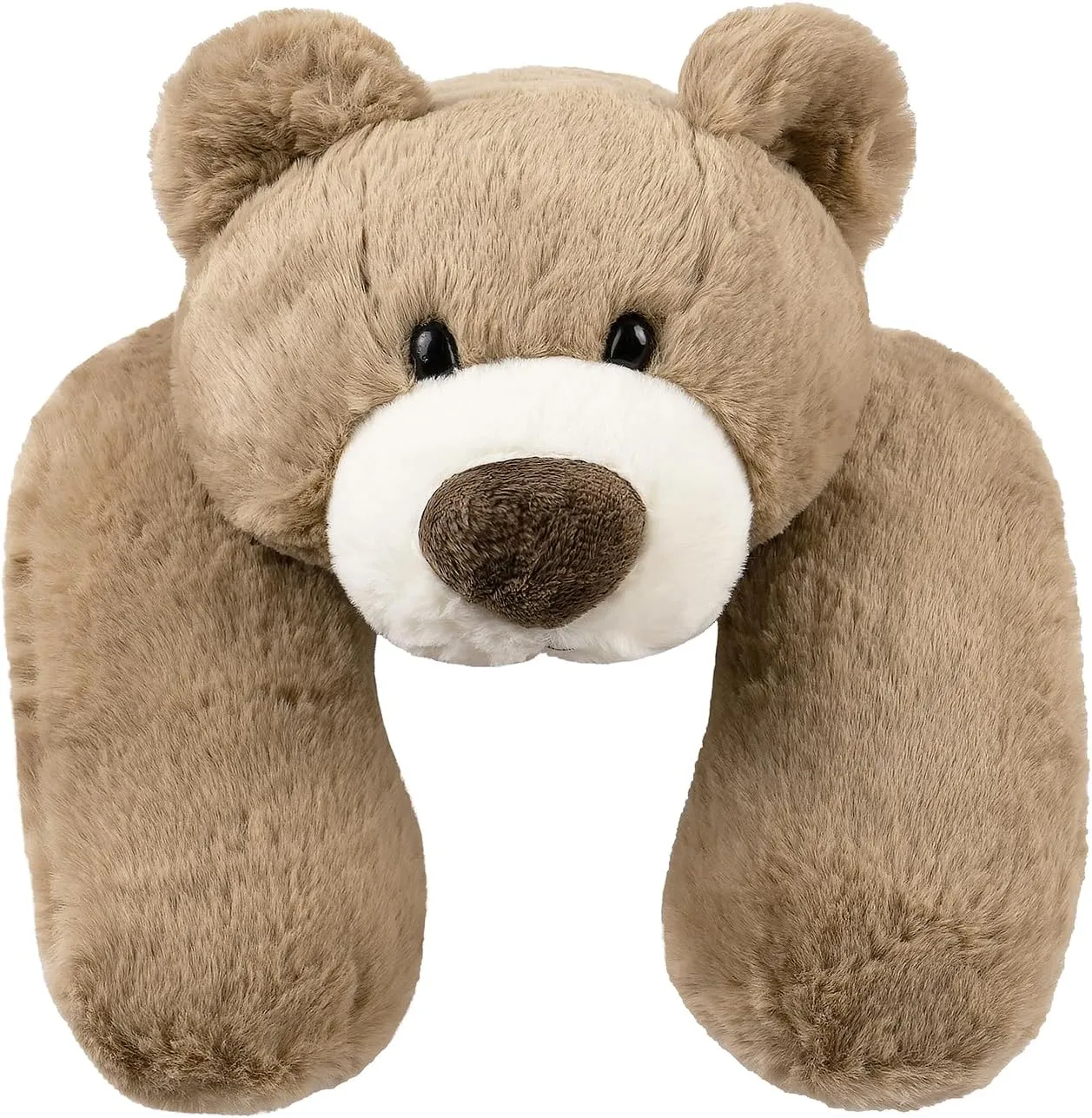 Niuniu Daddy 20" | 3.3 Pound Weighted Bear Stuffed Animals for Adults Kids, Giant Large Teddy Bear Plush Toy, Cute Brown Bear Body Pillow with Soft Fur & Body for Gift Christmas Birthday Holidays