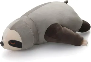 Niuniu Daddy 24.4” Giant Sloth Plushie - Cute Sloth Stuffed Animal Not Weighted, Soft Hugging for Sleeping Sloth Body Pillow, Squishy Plush Toy, Birthday Christmas Party Gifts for Kids Adults