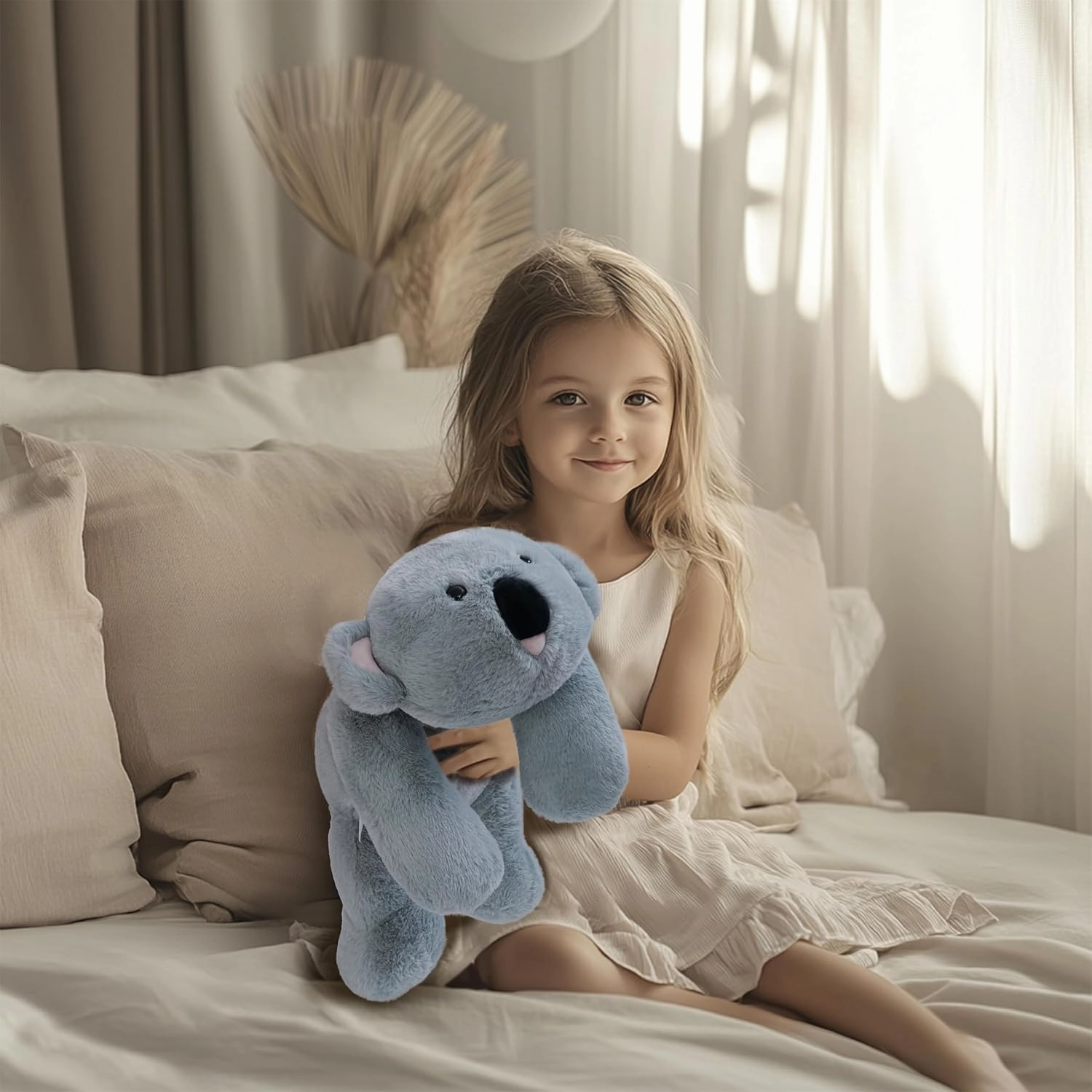 Niuniu Daddy 20" | 3.3 Pound Koala Weighted Stuffed Animals for Adults Kids, Large Stuffed Koala Pillowfort Plush Animal Toys for Baby, Big Body Pillow for Gift Present Birthday Christmas Valentine