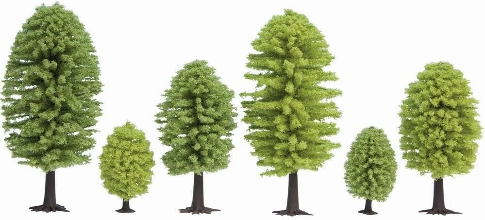 NOCH 26801 - Deciduous Trees, Pack of 25, 5-9 cm High