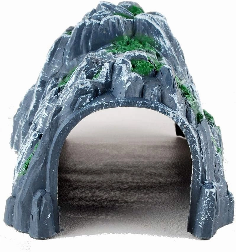 NWFashion Model Scenery 1:160 Scale N Gauge Plastic Rockery Tunnel Track Train Accessories Toy (2PCS)