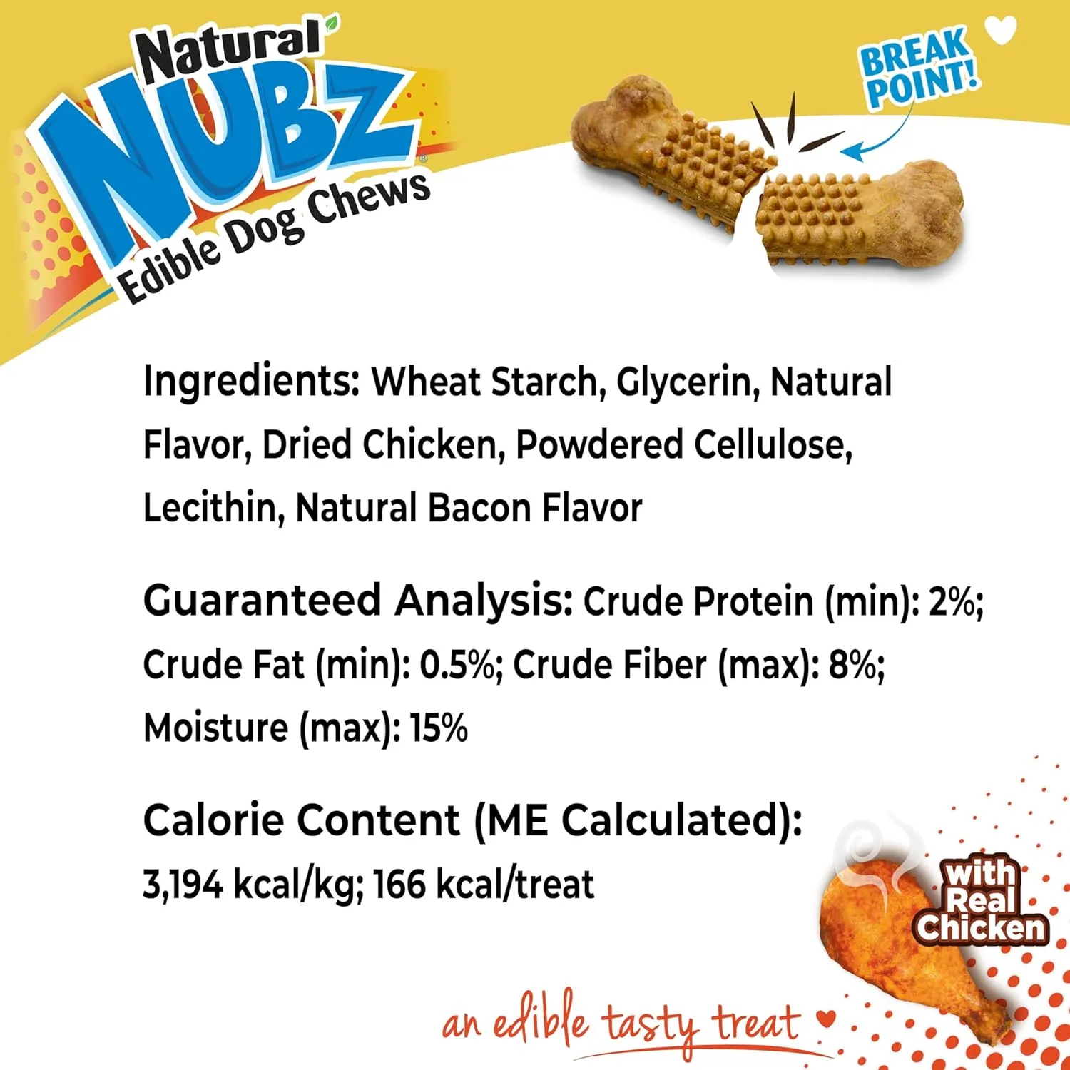 Nylabone Dog Gift Box, Includes 3 Strong Chew Toys and 1 Natural Treat, Gifts for Dogs, Large - Up to 50 lbs, 4 Pack