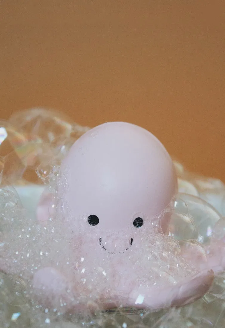 OCTOPUS - NATURAL RUBBER RATTLE & BATH TOY