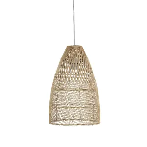 ODEN 30 Natural Cane Woven Rattan Pendant (Shade Only)