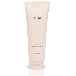 OUAI Curl Cream - Curl Defining Cream for Hydrated, Shiny Curls - Babassu and Coconut Oil, Linseed and Chia Seed Oil - Paraben, Phthalate, Sulfate and Silicone Free Curly Hair Products (8 Oz)