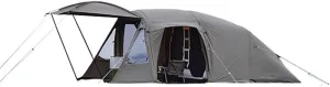 Outdoor Blow Up Tent Outdoor Glamping Inflatable Glamping Tent Suitable for 3-4 People Large Interior Space Can Be Divided into Two Rooms