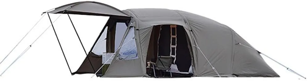 Outdoor Blow Up Tent Outdoor Glamping Inflatable Glamping Tent Suitable for 3-4 People Large Interior Space Can Be Divided into Two Rooms