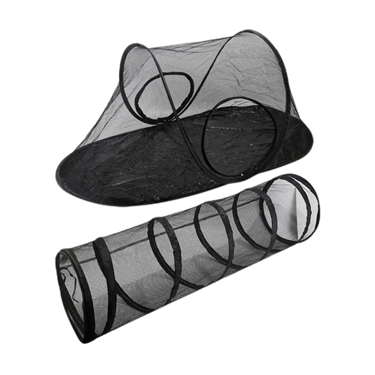 Outdoor Pet Tent Nest Foldable Cat Tunnel Playhouse Portable Shelter for Cats