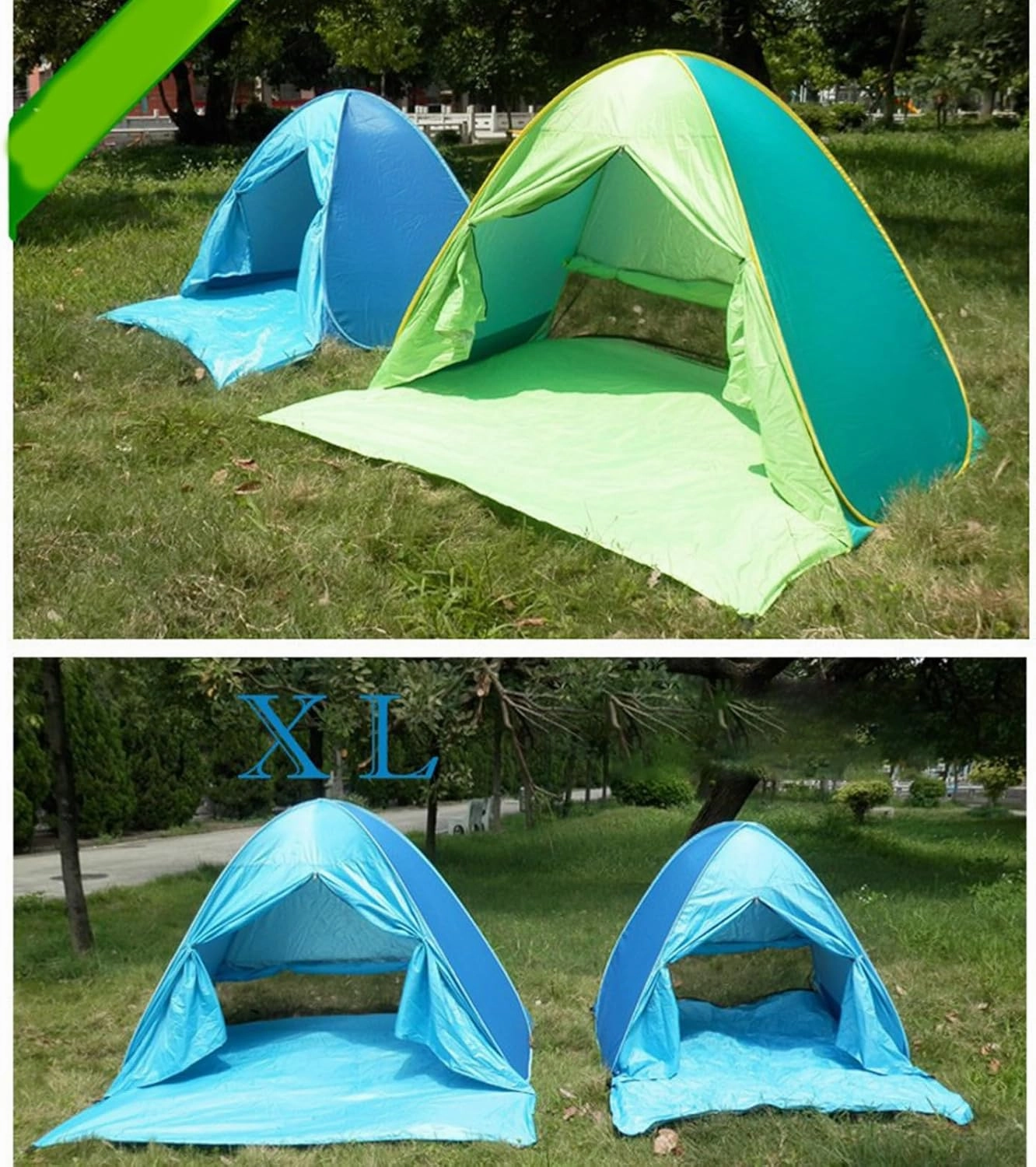 Outdoor Automatic Quick Open Tent Waterproofs Camping Tent Portable Beach Tent for Outdoor Travel Hiking Backpacking