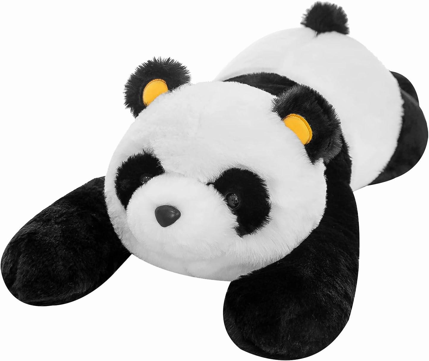 Panda Stuffed Animal Plush, 31.5in Cute Soft Big White Hugging Panda Bear Plushies Pillow Toys Doll Kawaii Birthday Gift for for Adults Kids Boys Girls