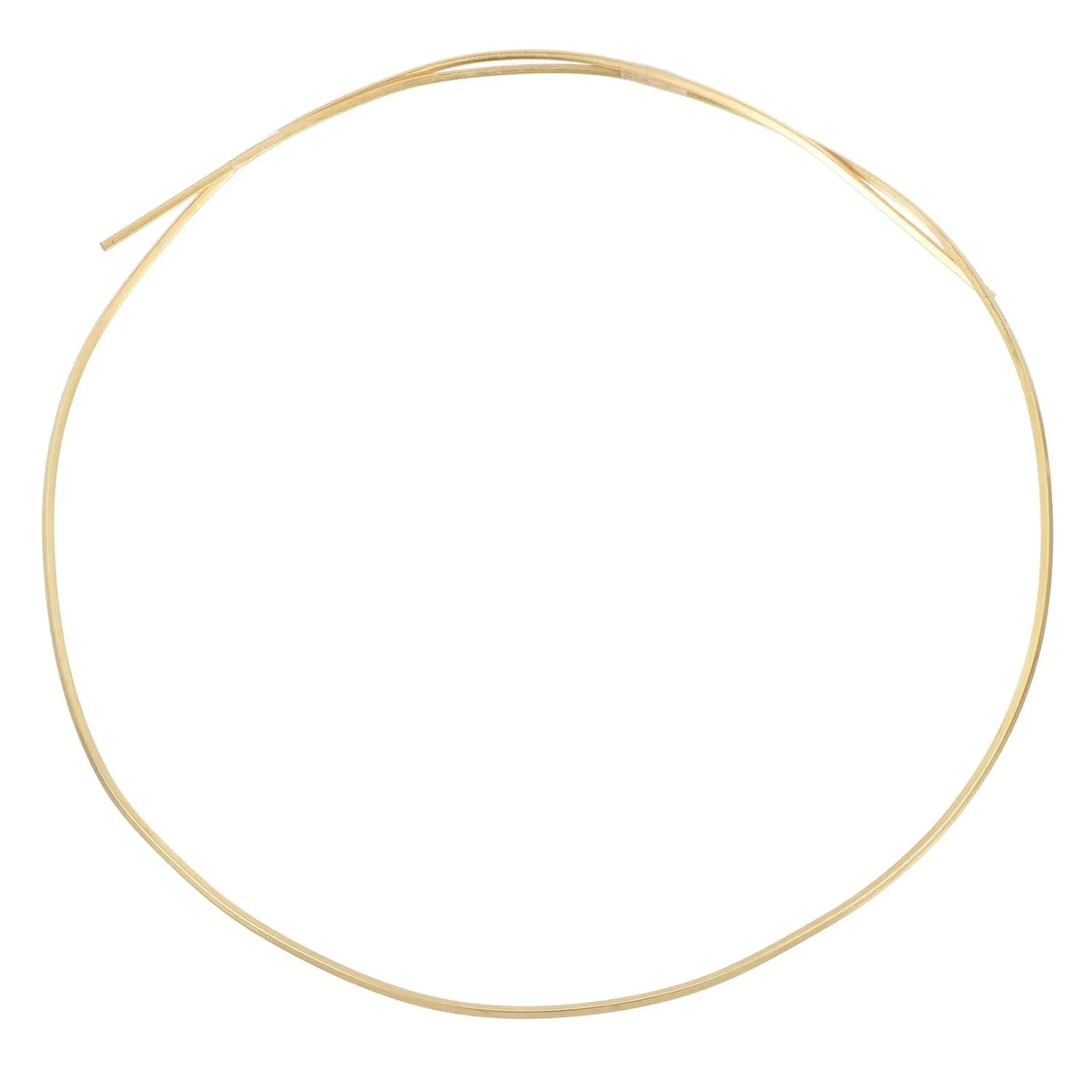 PATIKIL Half Hard Brass Wire, 10Gauge/2.5mm 1m/3.28ft Pure Square Craft Wire for Jewelry Making Beading Garden Plants