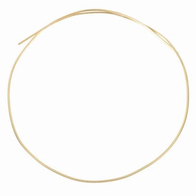 PATIKIL Half Hard Brass Wire, 10Gauge/2.5mm 1m/3.28ft Pure Square Craft Wire for Jewelry Making Beading Garden Plants