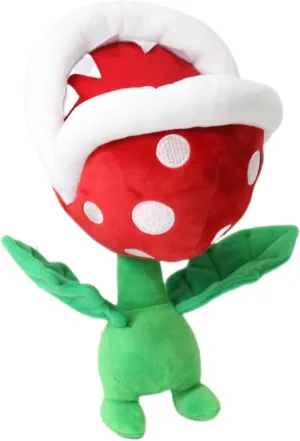 Piranha Plant Plush Toy 10'' Flower Stuffed Soft Doll