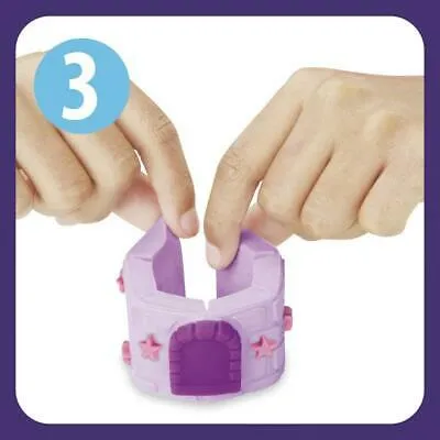 Play-Doh Builder Castle Kit Building Toy for Kids 5 Years and Up with 9 Cans of
