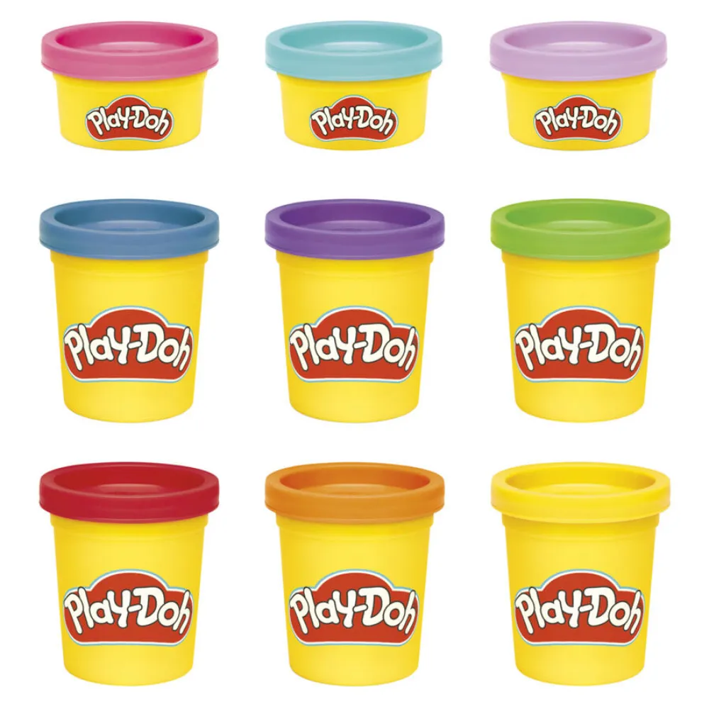 Play-Doh Colorful Compound 9 Pack Assorted