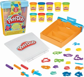 Play-Doh Imagine Animals Storage Set, 22 Accessories, Arts and Craft Activities for Kids 3 Years & Up, Animal Toys